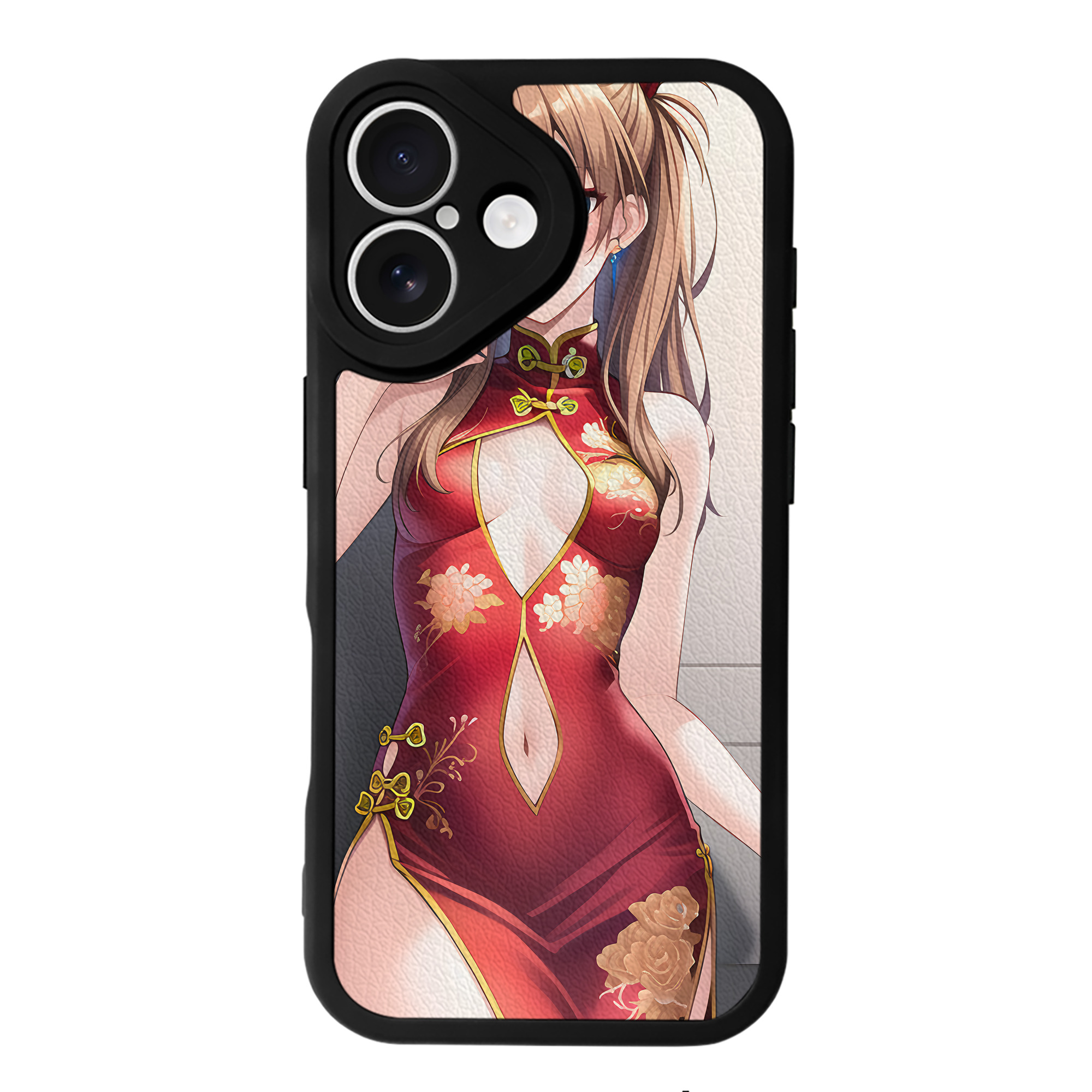 （画像用） EVA 新世紀エヴァンゲリオン 【iPhone 16シリーズ対応】シリコンスマホケース（レザー調） 材質：シリコン